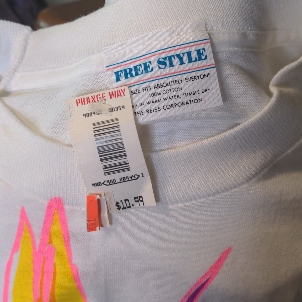 Freestyle Bird Of Paradise Logo Oversized Relaxed Fit Vintage Graphic T-Shirt — image 6 of 8
